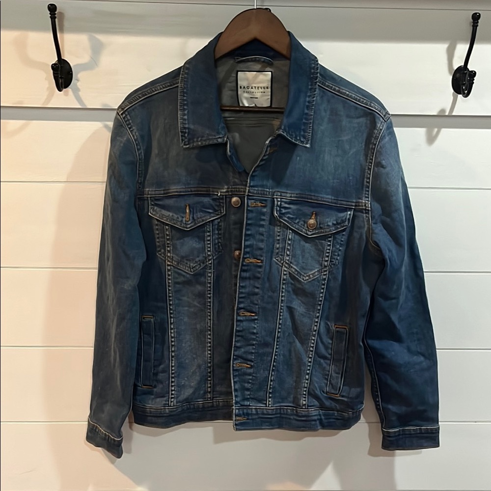 Bagatelle Blue Lightweight Shirt Jacket